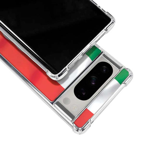 Italy Flag Google Pixel 8 Pro Clear Case